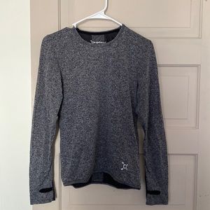 LONG SLEEVE GRAY ORANGETHEORY SHIRT